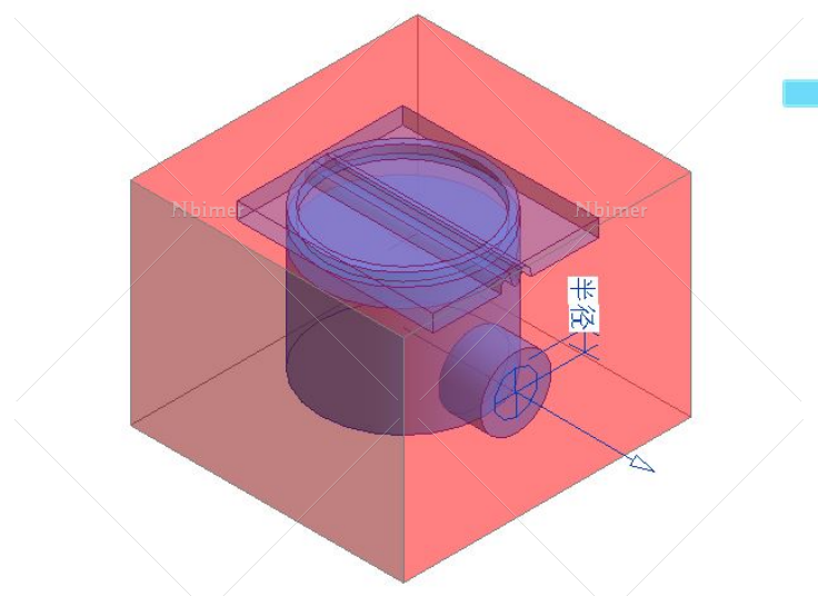 深灰色PVC导管出口盒