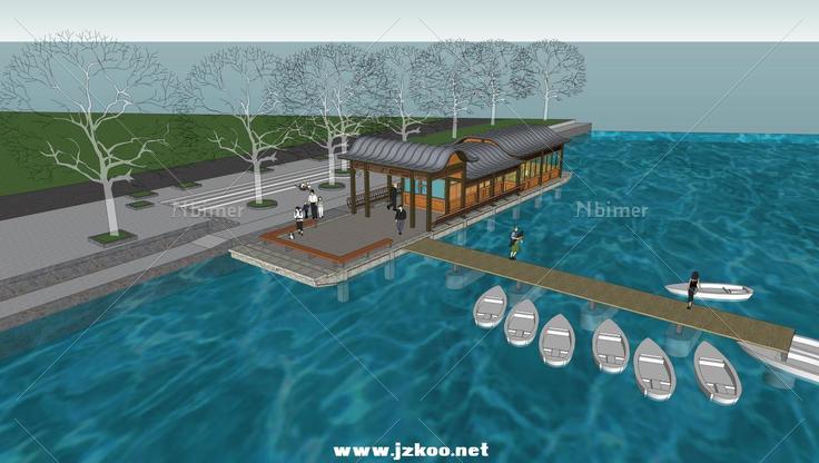 乡镇旅游区游船码头一期工程
