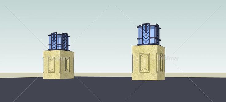 路灯(74546)su模型下载
