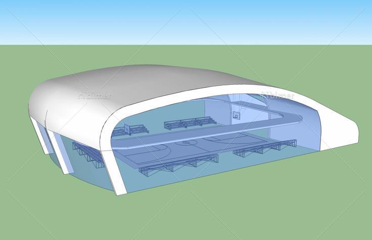 篮球馆(38060)su模型下载
