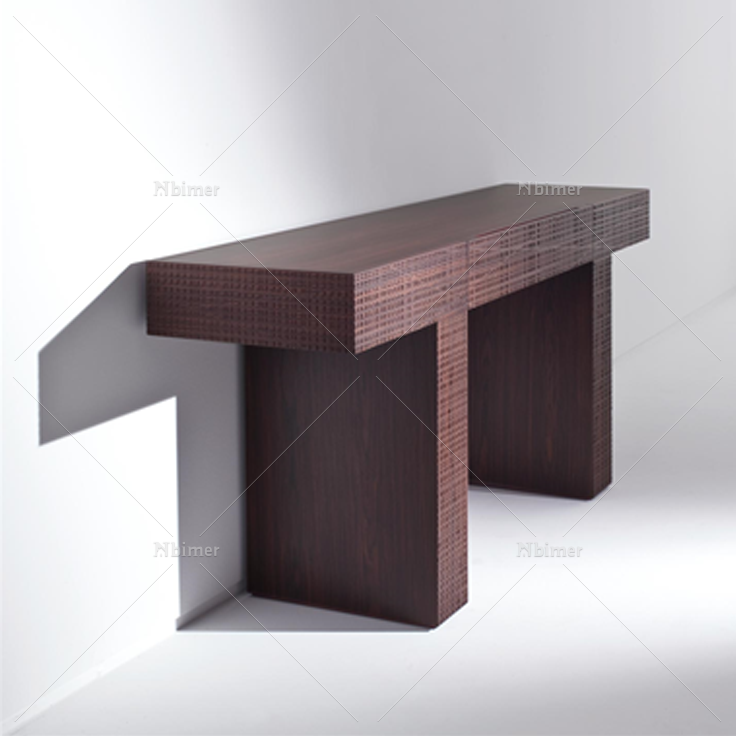 木制靠墙边桌