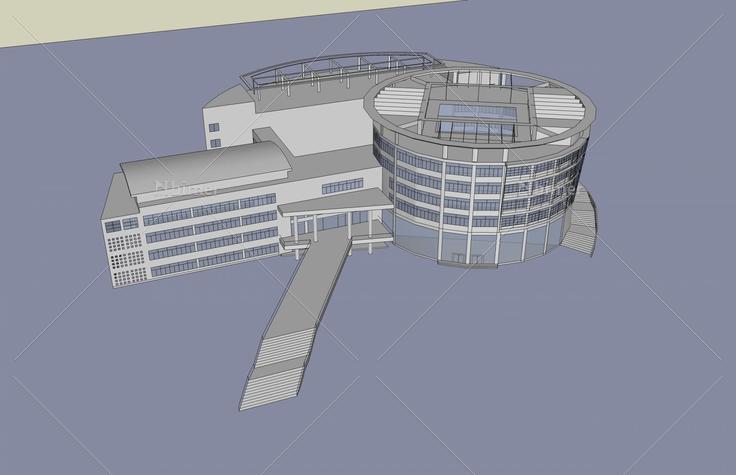 科技楼(48524)su模型下载