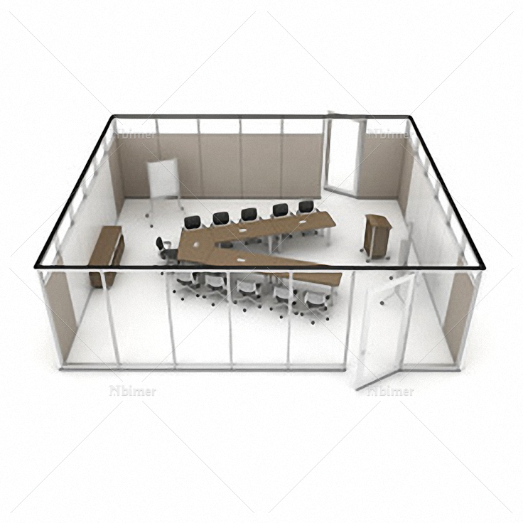 小型会议室桌椅组
