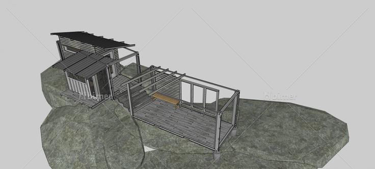 木制小屋(75239)su模型下载