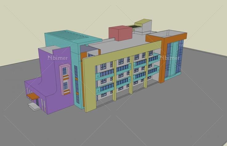 幼儿园(48466)su模型下载