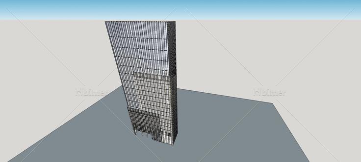 现代超高层办公楼(74375)su模型下载