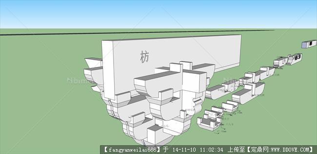 清式斗拱su模型