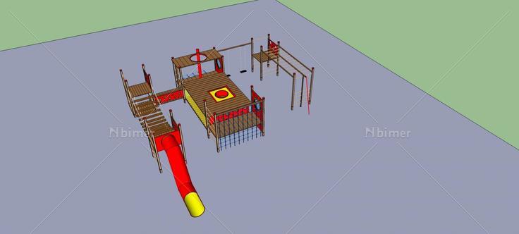 儿童游乐设施(82161)su模型下载