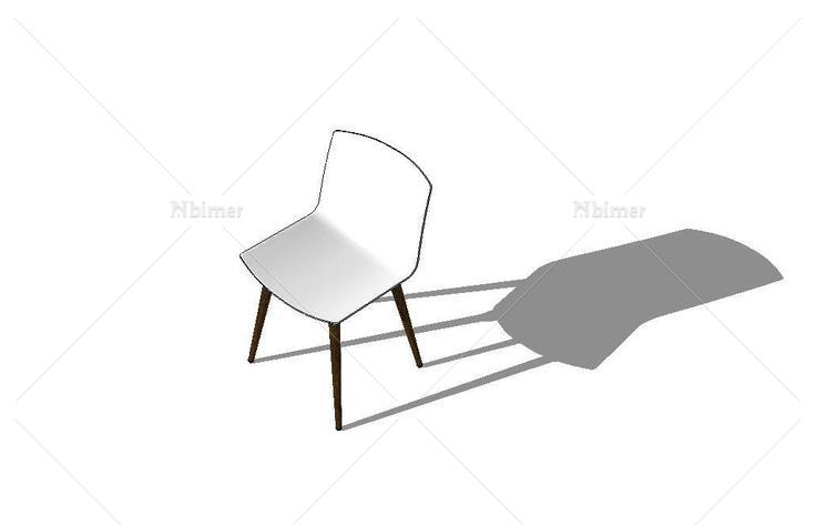 创意椅子凳子简单(140106)su模型下载