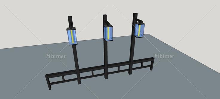 路灯(75385)su模型下载