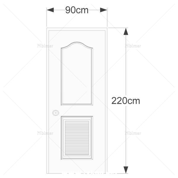 装饰工程-单开门-Single Door-003