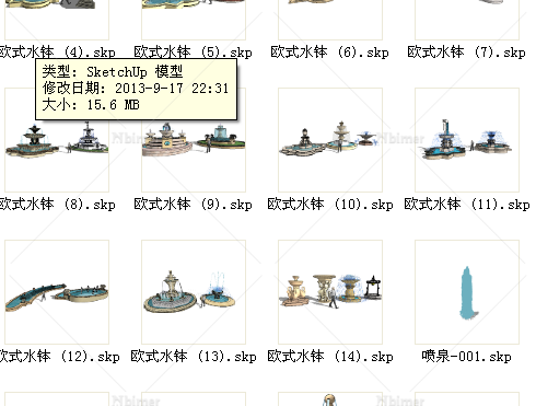 分享自己收集的欧式小品