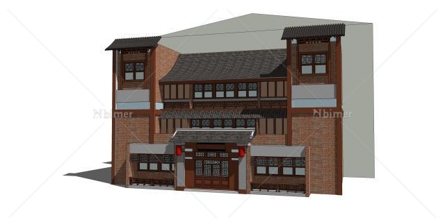 中国古建筑模型-2