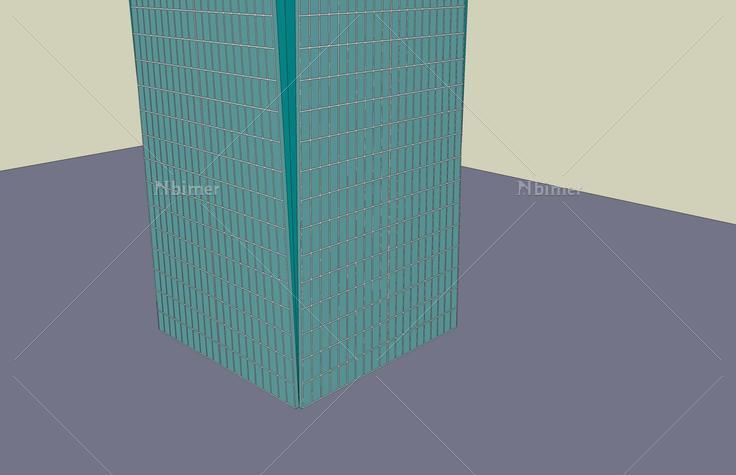 民生银行大厦(44539)su模型下载