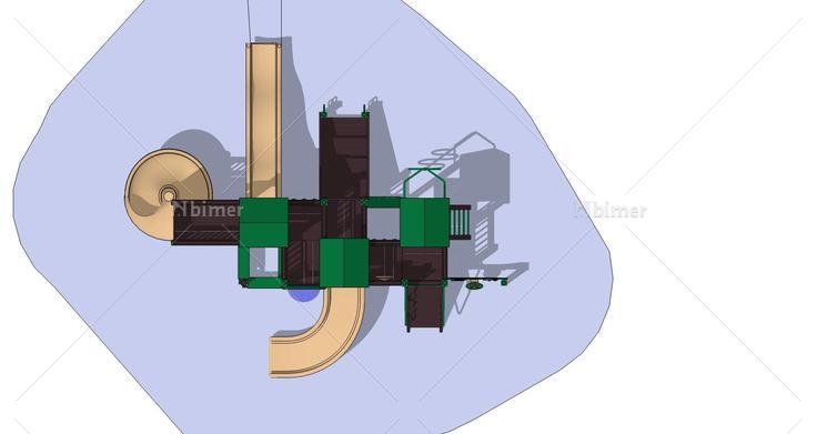 现代亲子儿童娱乐设施12(107956)su模型下载