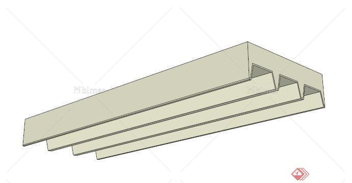 12款建筑构件板面su模型