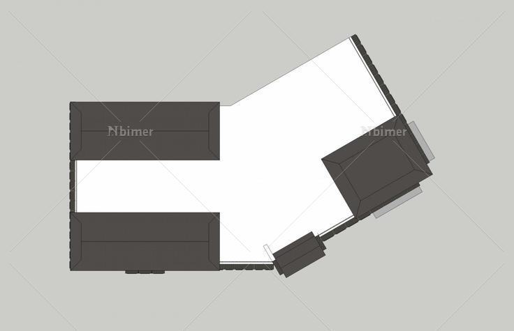 新中式高层办公楼(42077)su模型下载