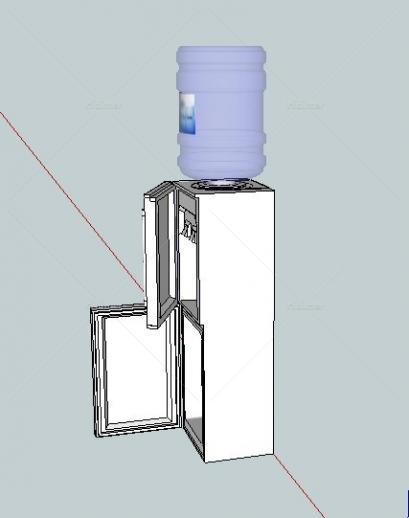 自己做的饮水机模型（家里用的）