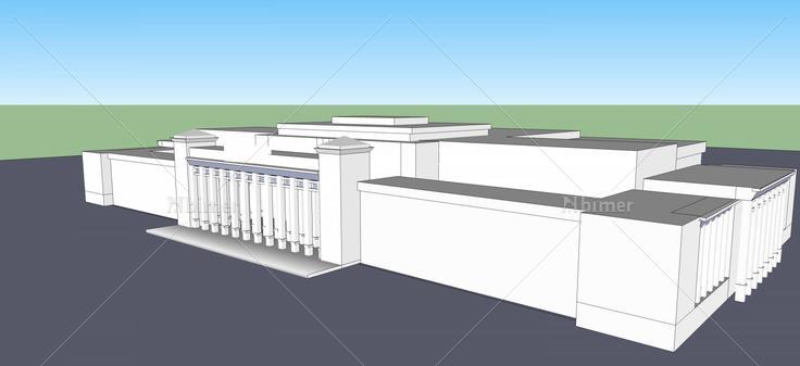 政府办公楼(51762)su模型下载