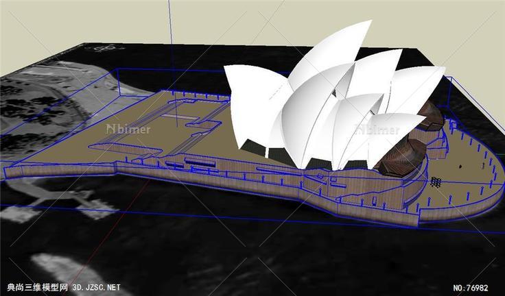 悉尼歌剧院SketchUp