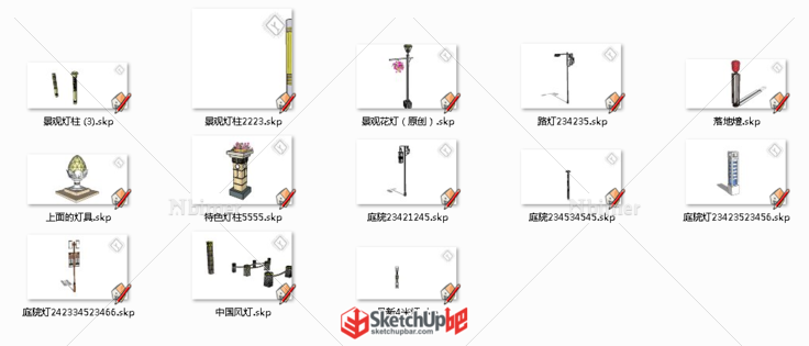 很不错的景观灯，中欧式现代都有，记得送红宝石