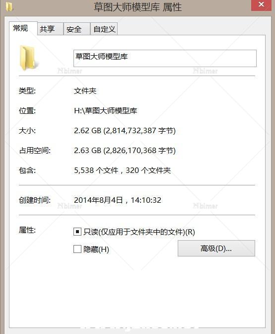 非常全面的sketchup模型组件库