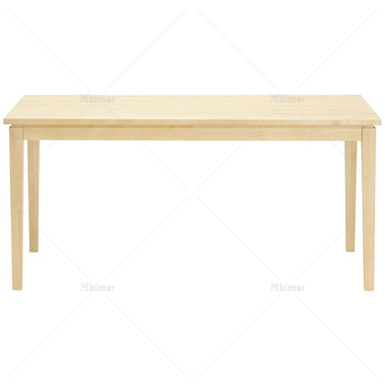 矩形木质餐桌