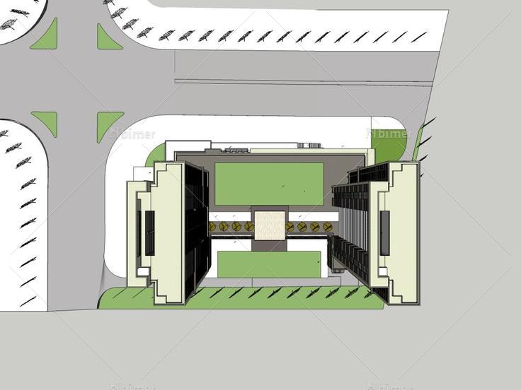 商住综合体，现代风格，30层