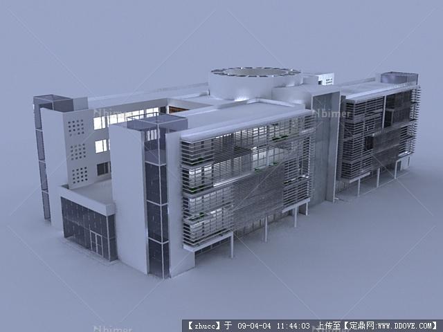 医院sketchup模型