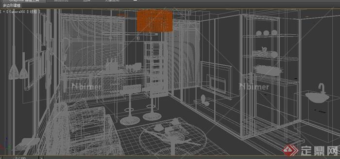 某室内豪华客厅装饰设计3DMAX模型