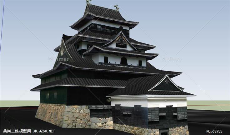 日本古建MatsueCastle