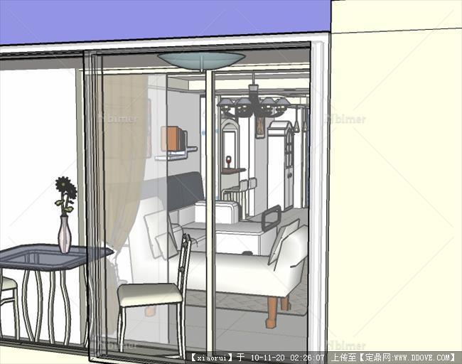 室内（sketchup）完整效果图