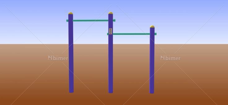 单杠(140757)su模型下载