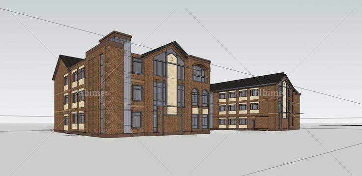 英式幼儿园(34016)su模型下载