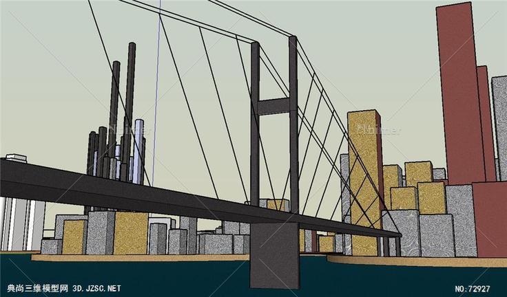 城市规划城市设计Sketchup模型Northstar