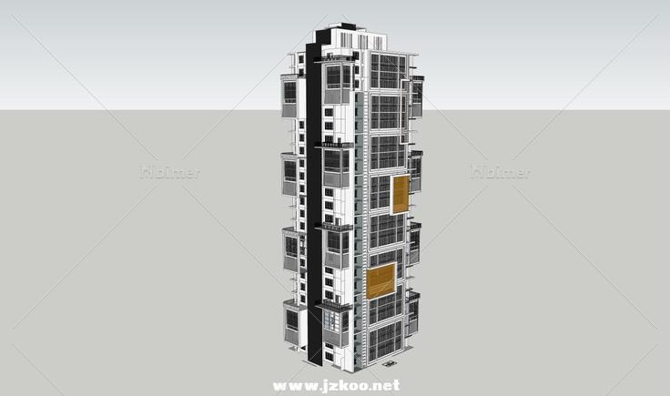 现代风格住宅建筑2