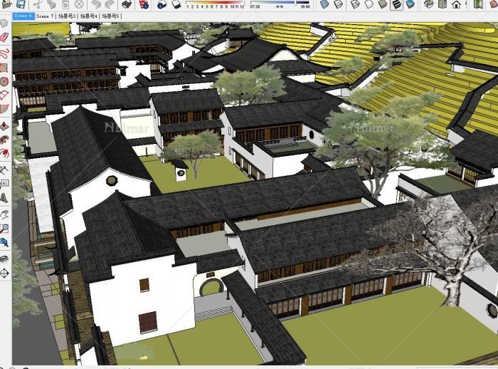 重磅来袭！商住区规划精细模型