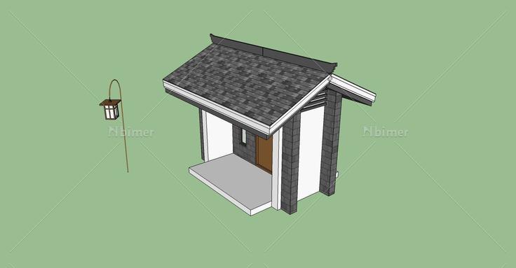 建筑构件-大门(74191)su模型下载