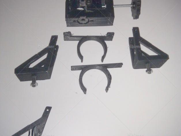 dino2权改造-打印机架（Makerbot）产品实物免费