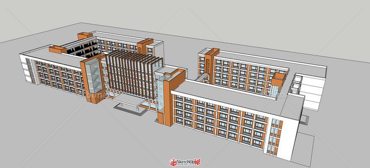 最近收集的学校模型  如有雷同  纯属巧合