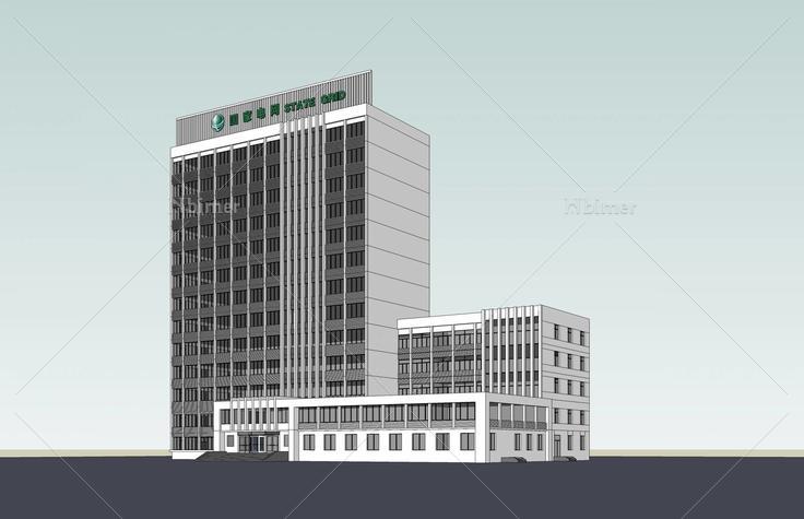 国家电网办公楼(48220)su模型下载