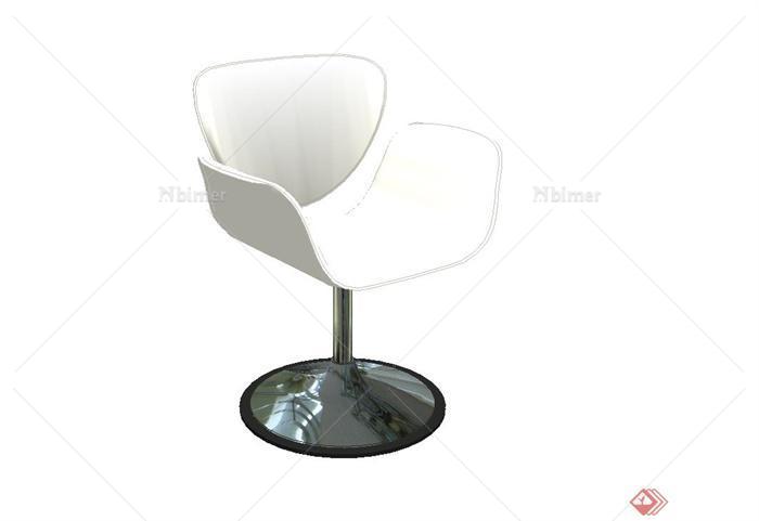现代室内精致座椅设计su模型