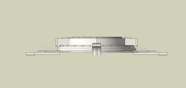 建筑构件-大门(76999)su模型下载