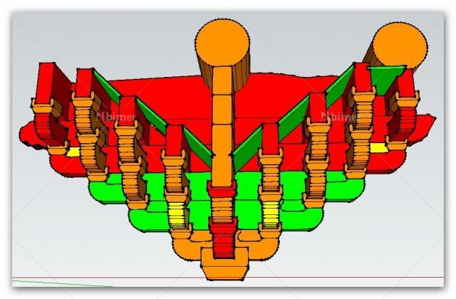 分解式斗拱的制作全过程（学习斗拱必备）