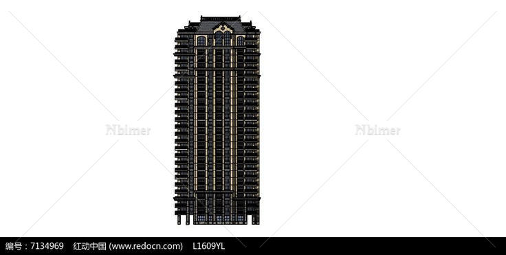 新古典建筑模型