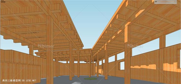 青岛世园会万科展馆bySlowArchitecturesu模型