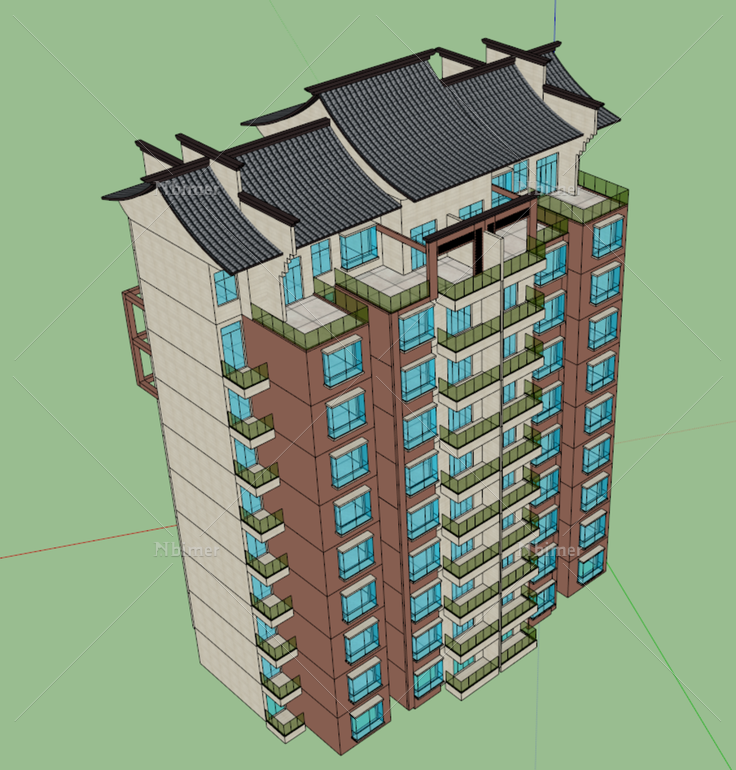 住宅图片建筑免费下载_格式:skp_大小:979X1024像