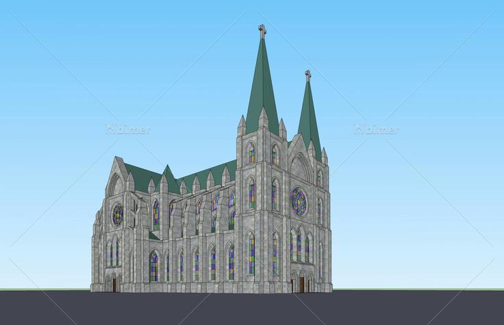 教堂(48431)su模型下载