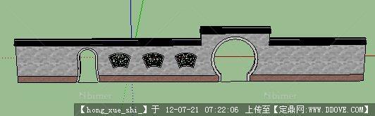 校园文化建设墙体模型