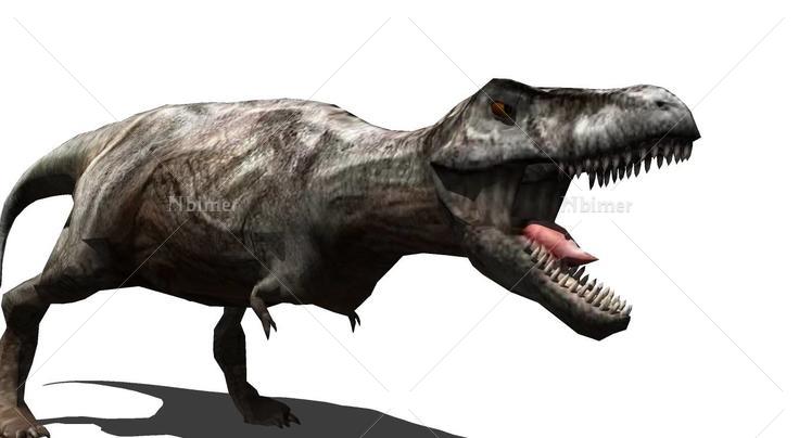 恐龙动物雕塑4(126035)su模型下载